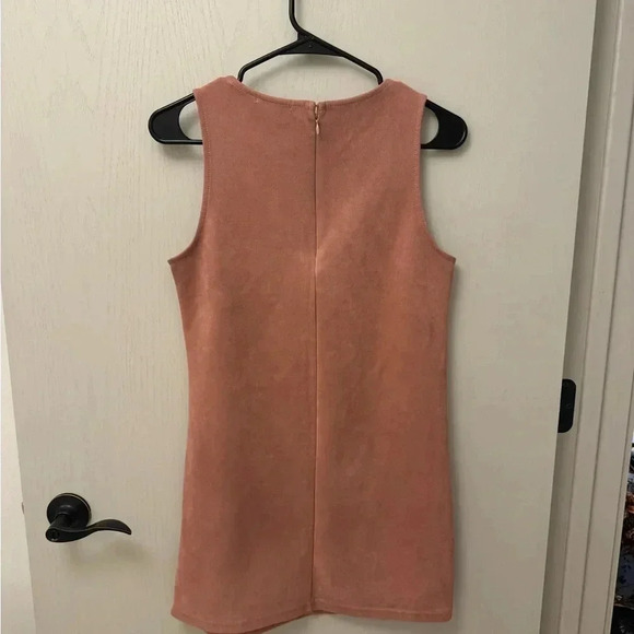 Pink Mauve Sleeveless Mini Dress Forever 21 Size Small - Picture 3 of 7